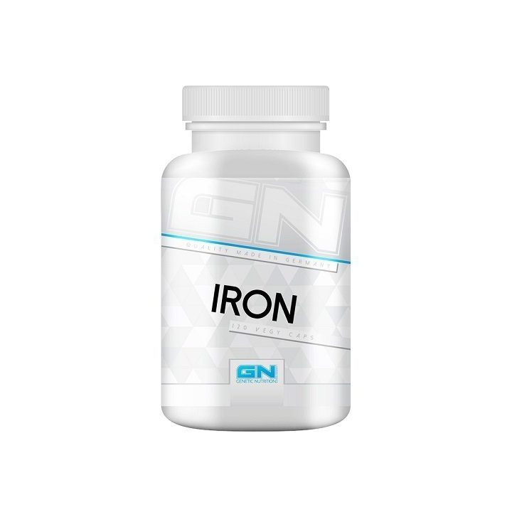 Geležies kapsulės GN Iron 120 kapsulių