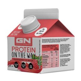 Baltyminis gėrimas GN Protein on the Way 6 × 300 ml, aviečių skonio