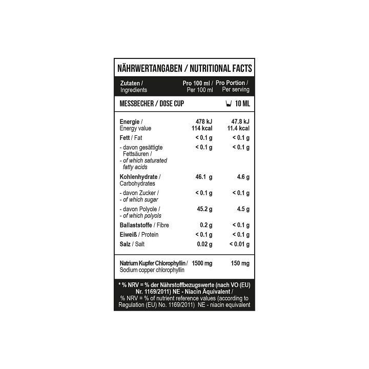 Skystas chlorofilas MST 500 ml