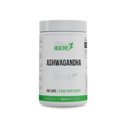 Ašvagandos kapsulės MST Healthy Organic 100 vnt.