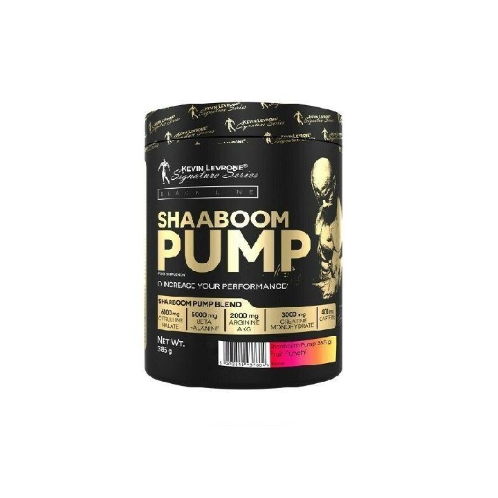 Pre-workout Kevin Levrone Shaaboom Pump 385 g, vaisių punšo skonio