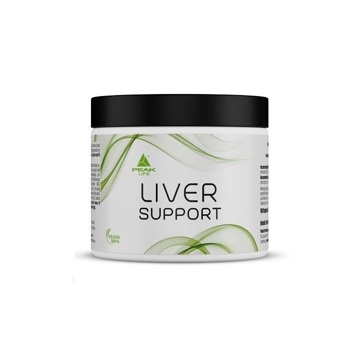 Kapsulės kepenų funkcijai Peak Life Liver Support 90 kapsulių