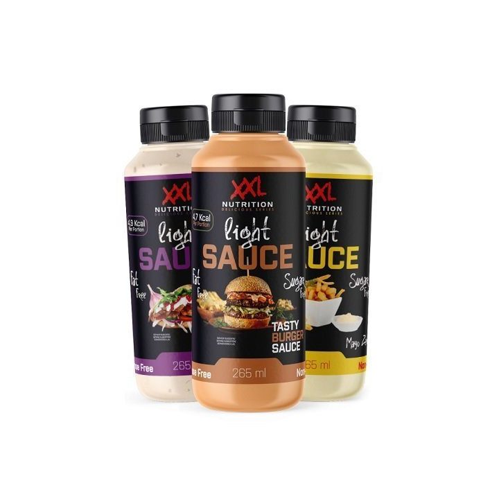 Mažai kaloringas padažas XXL Nutrition Light Sauce 265 ml