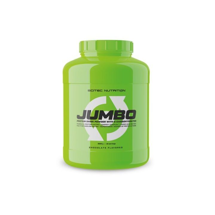 Gaineris Scitec Jumbo 3520 g, šokolado skonio