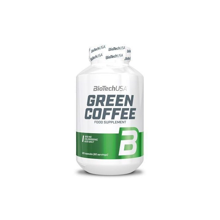 Maisto papildas kapsulėmis BioTechUSA Green Coffee 120 kapsulių