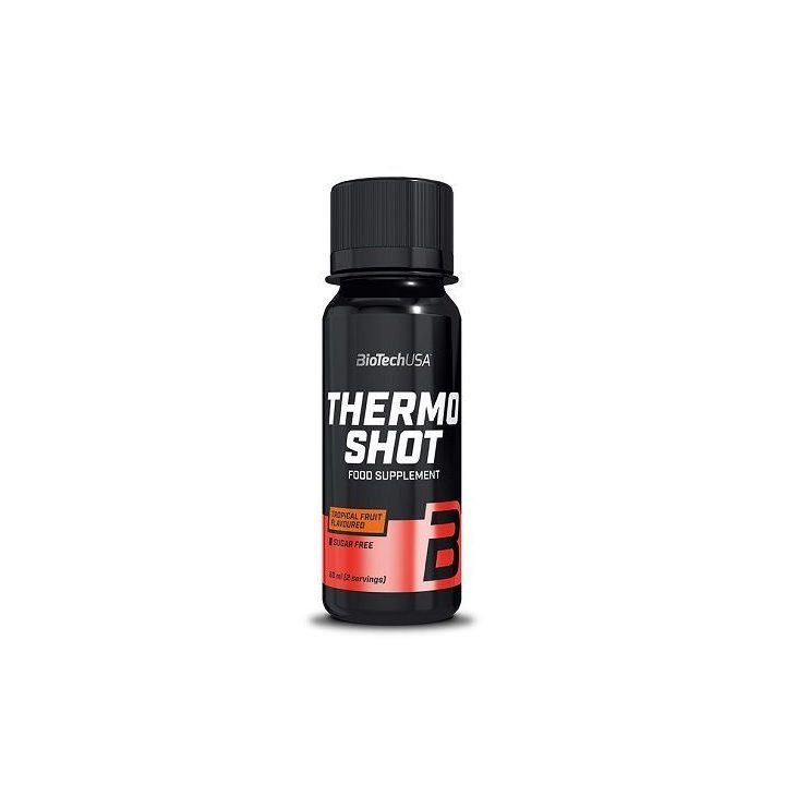 Pre-workout shot BioTechUSA Thermo Shot 20 × 60 ml, tropinių vaisių skonio