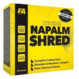 Maisto papildas kapsulėmis FA Nutrition NAPALM SHRED 30 porcijų