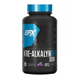 Kreatino kapsulės EFX Kre-Alkalyn 3000, 120 kapsulių