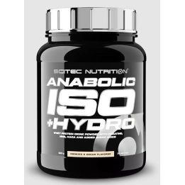 Išrūgų baltymų milteliai Scitec Anabolic Iso+Hydro 920 g, sausainių ir grietinėlės skonio