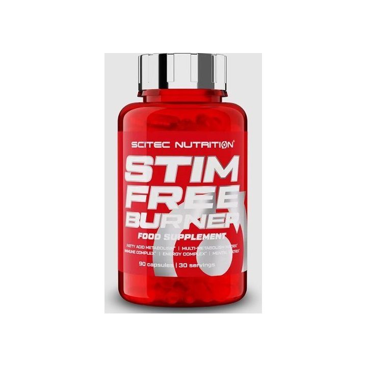 Maisto papildas kapsulėmis Scitec Stim Free Burner 90 kapsulių
