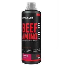 Amino rūgščių skystis Body Attack Beef Amino 1000 ml, vyšnių skonio
