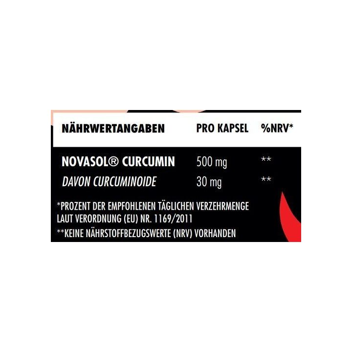 Kurkumino kapsulės Big Zone NovaSol® 90 vnt.
