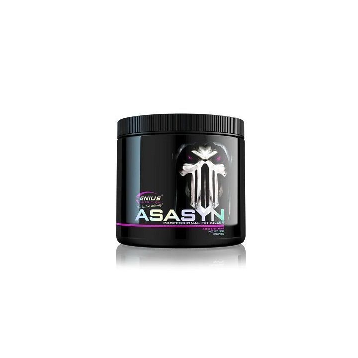 Riebalų degintojų kapsulės Genius Nutrition Asasyn 180 kapsulių