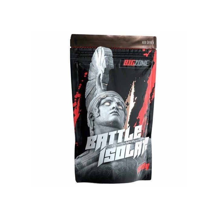 Išrūgų baltymų izoliatas Big Zone Battle 1000 g, šokolado skonio