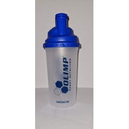 Olimp shakeris 700 ml, mėlynas / skaidrus