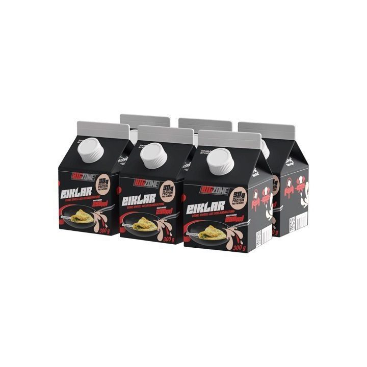 Kiaušinių baltymai Big Zone Eiklar 6 × 300 g