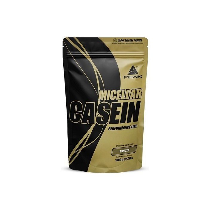 Kazeino baltymai Peak Micellar Casein 900 g, vanilės skonio