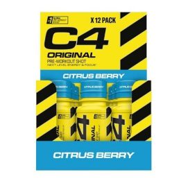Pre-workout shot Cellucor C4 Original 12 × 60 ml, citrusinių uogų skonio