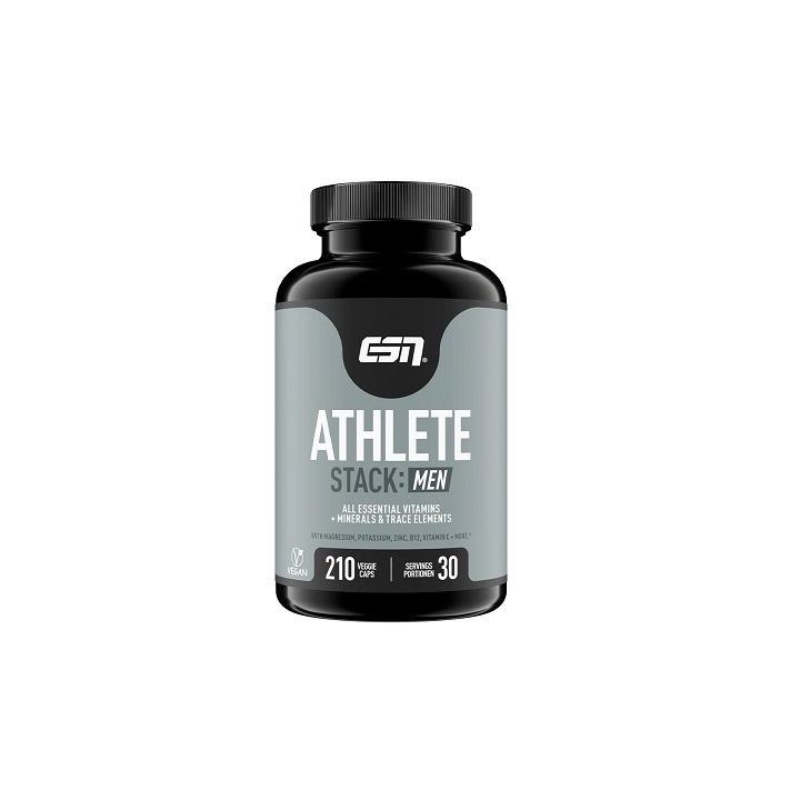 Vitaminų ir mineralų kapsulės ESN Athlete Stack Men 210 kapsulių