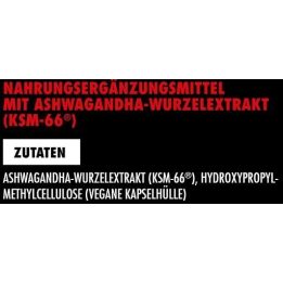 Ašvagandos kapsulės Big Zone KSM-66 120 vnt.