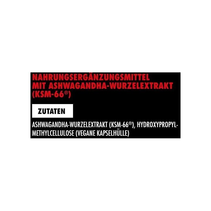 Ašvagandos kapsulės Big Zone KSM-66 120 vnt.