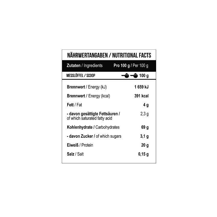 Masės didinimo gaineris MST Best Mass Gainer 1000 g