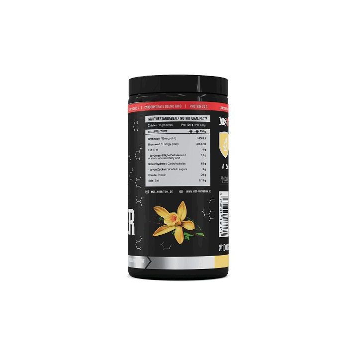 Masės didinimo gaineris MST Best Mass Gainer 1000 g