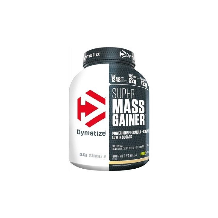 Masės didinimo gaineris Dymatize Super Mass Gainer 2943 g, vanilės skonio