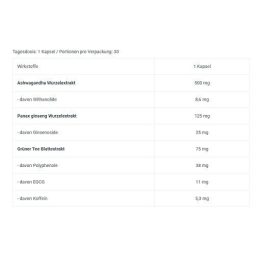 Ashwa+ kapsulės BioTech 30 kapsulių