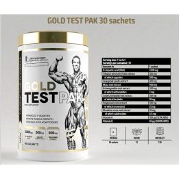 Treniruočių booster Kevin Levrone Gold Test Pak 30 paketėlių