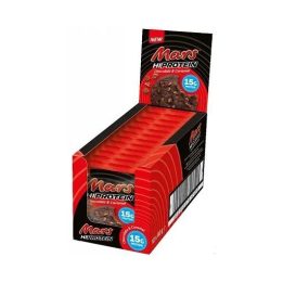 Baltyminis sausainis Mars High Protein Cookie 12 × 60 g, šokolado ir karamelės skonio