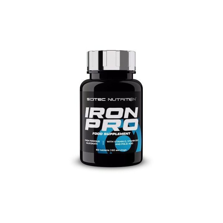 Geležies tabletės Scitec Iron Pro 60 tablečių