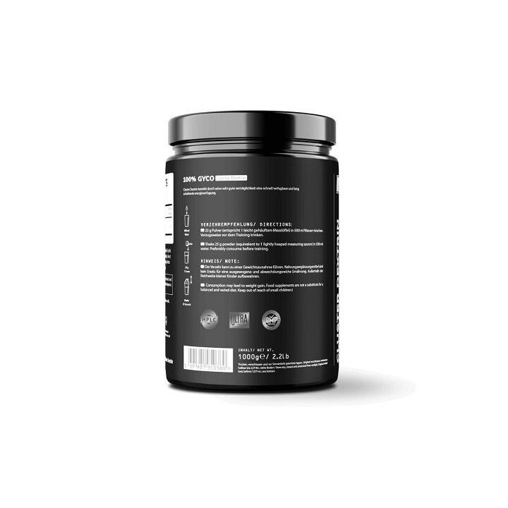 Greitų angliavandenių milteliai BPS Pharma Glyco Carbs Rapid Cluster Dextrin 1000 g