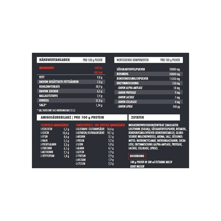 Masės didintojas Big Zone Masstiff 2.0 2000 g