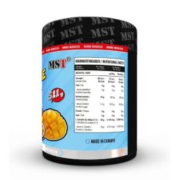 Treniruočių booster MST Citrulline Pump 511 g, mangų ir marakujų skonio