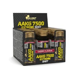 Amino rūgščių shot Olimp AAKG 7500 Extreme Shot 9 × 25 ml, vyšnių skonio
