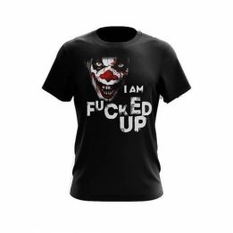 Sportiniai marškinėliai Swedish Supplements „I Am Fucked Up“