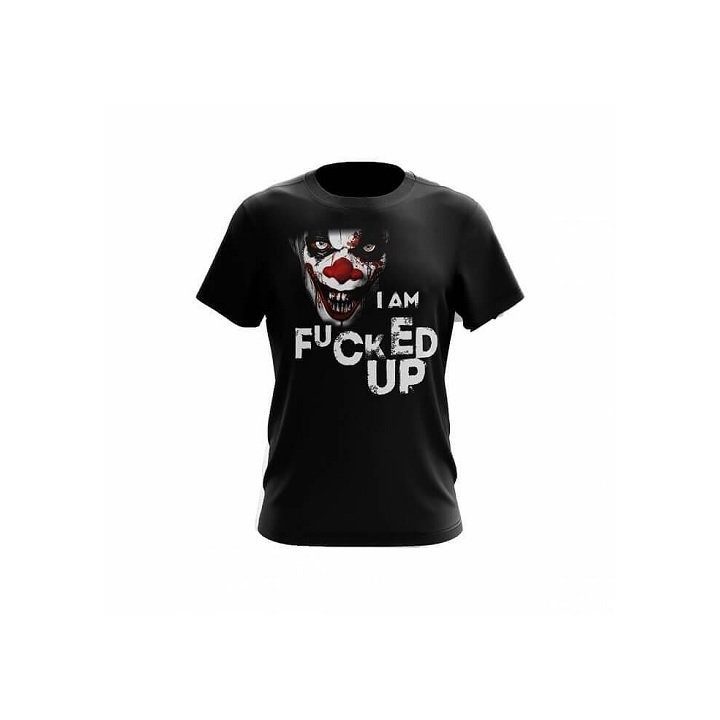 Sportiniai marškinėliai Swedish Supplements „I Am Fucked Up“