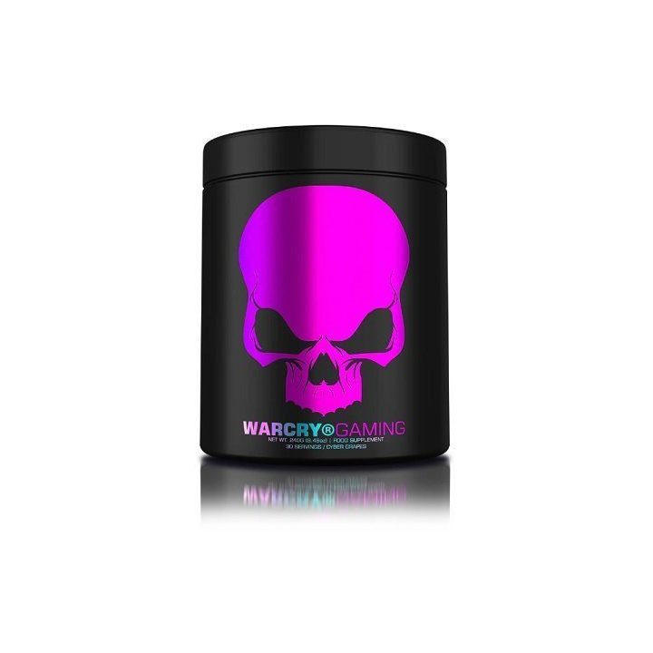 Treniruočių boosteris Genius Nutrition Warcry Gaming 240 g, vynuogių skonio