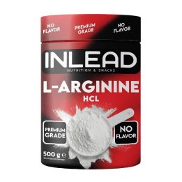 L-arginino HCL milteliai INLEAD 500 g, be skonio