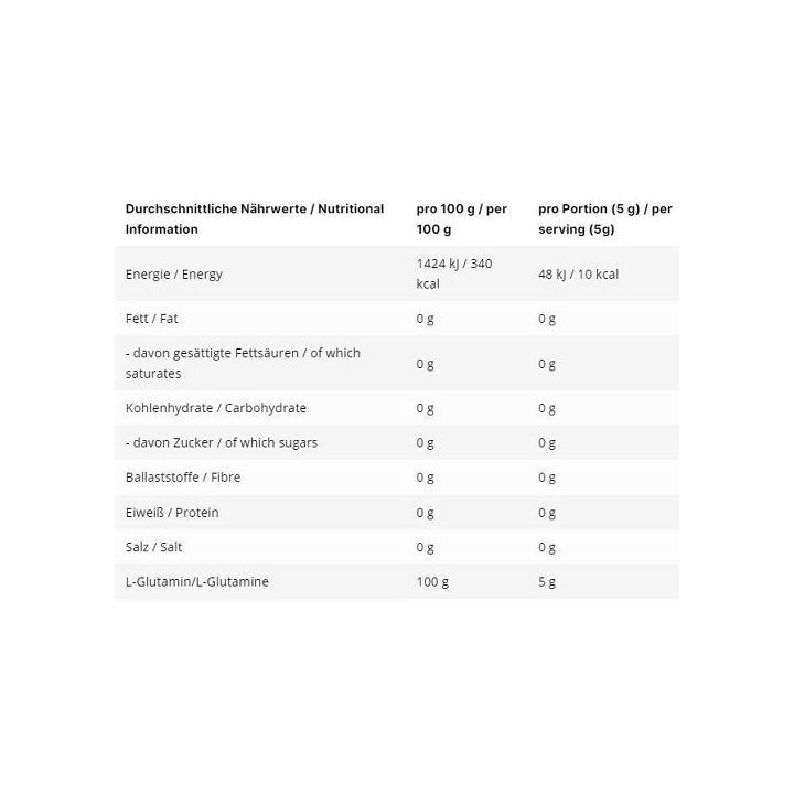 L-glutamino milteliai INLEAD 500 g
