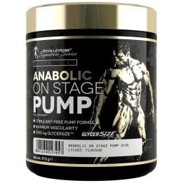 Treniruočių booster Kevin Levrone Anabolic on Stage Pump Sample 10 × 12,5 g