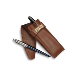 Odinis vyriškas rašiklio dėklas VINTAGE BROWN