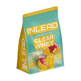 Skaidrus išrūgų baltymų izoliatas INLEAD Clear Whey 500 g, tropinių vaisių skonio