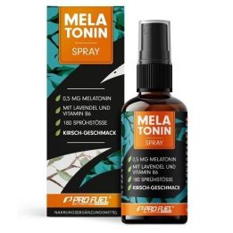 Melatonino purškiamasis maisto papildas ProFuel 30 ml, vyšnių skonio
