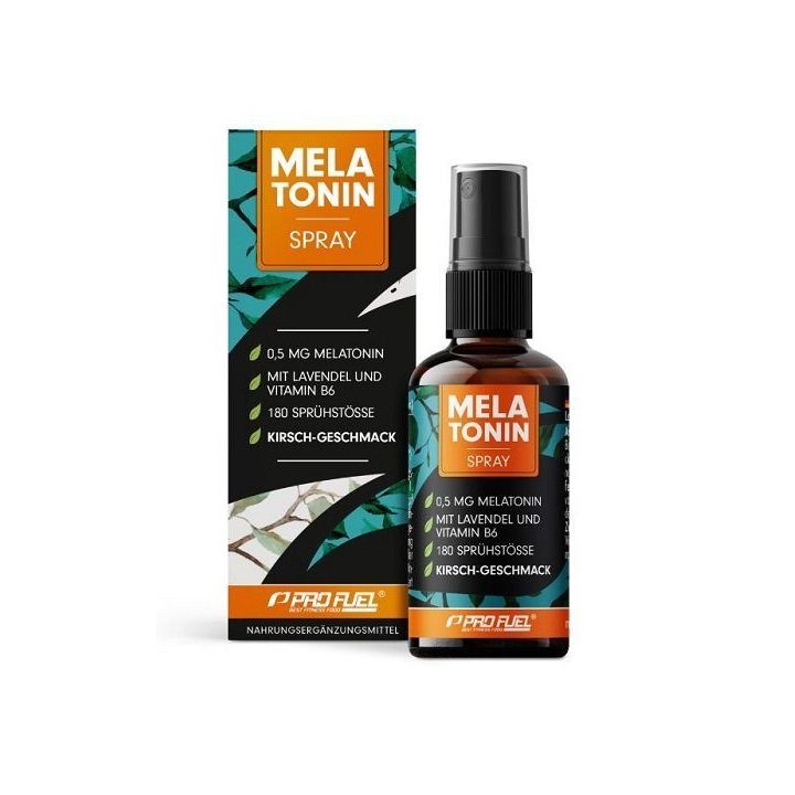 Melatonino purškiamasis maisto papildas ProFuel 30 ml, vyšnių skonio