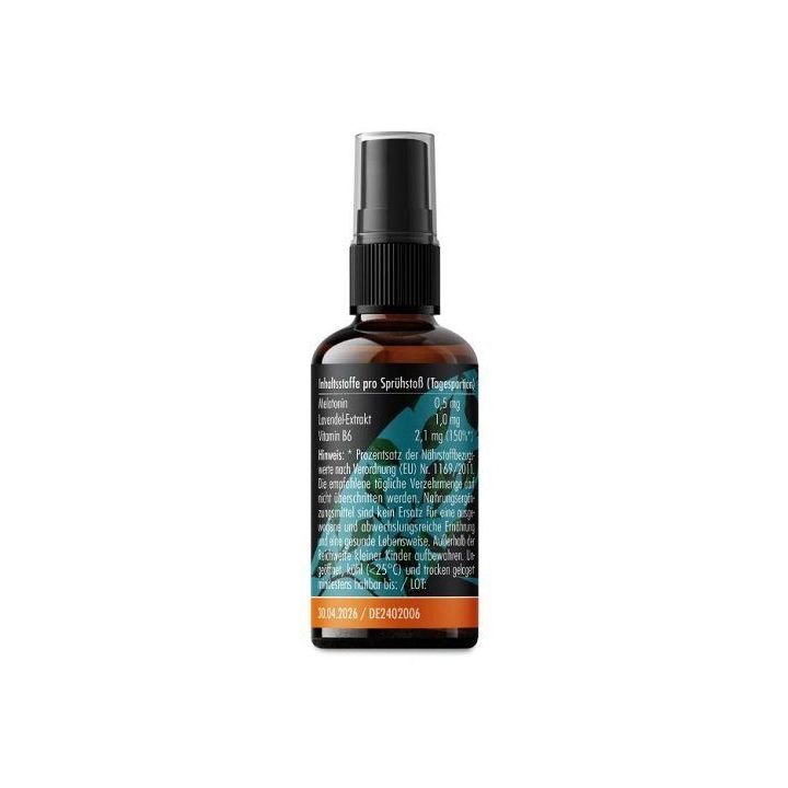 Melatonino purškiamasis maisto papildas ProFuel 30 ml, vyšnių skonio
