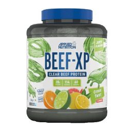 Skaidrūs jautienos baltymai Applied Nutrition Beef-XP 1800 g, citrusinių vaisių skonio