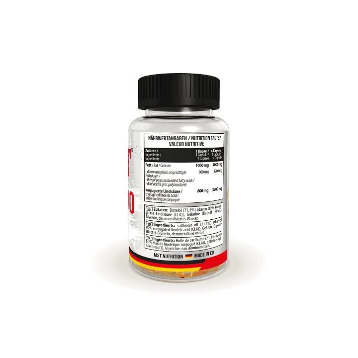 CLA kapsulės MST 1000 mg, 92 kapsulės