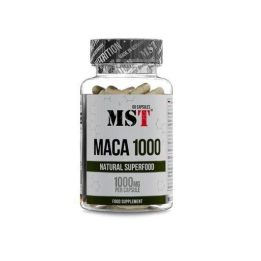 Maca kapsulės MST Maca 1000 mg 60 kapsulių